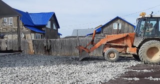 Отсыпка участка Лысьва, цена от 204 р./куб.